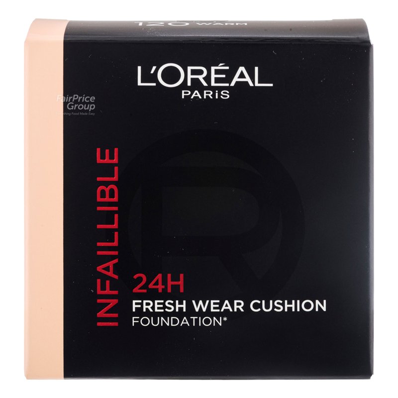 Loreal Cosmetics Infaillible Fresh Wear Cushion Foundation - 120 1 per pack