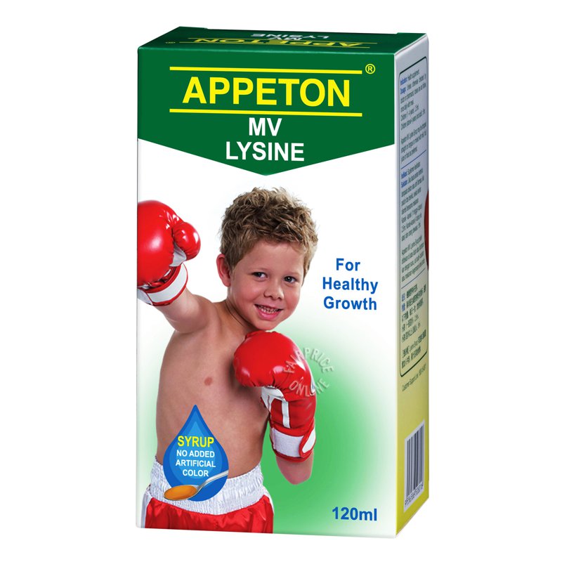 Appeton Multivitamin Syrup - Lysine 120ml