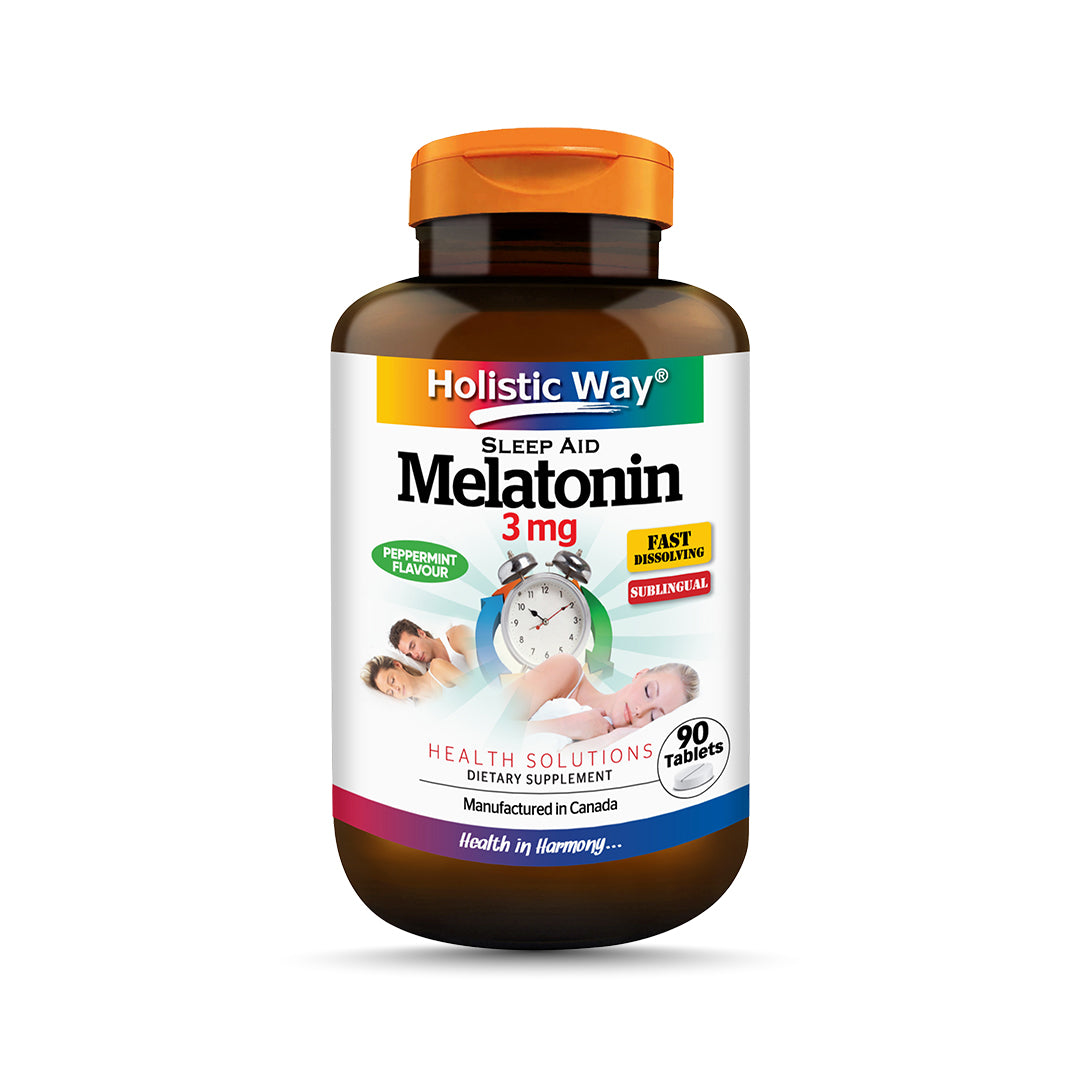 Holistic Way Sleep Aid Melatonin 3mg 90s