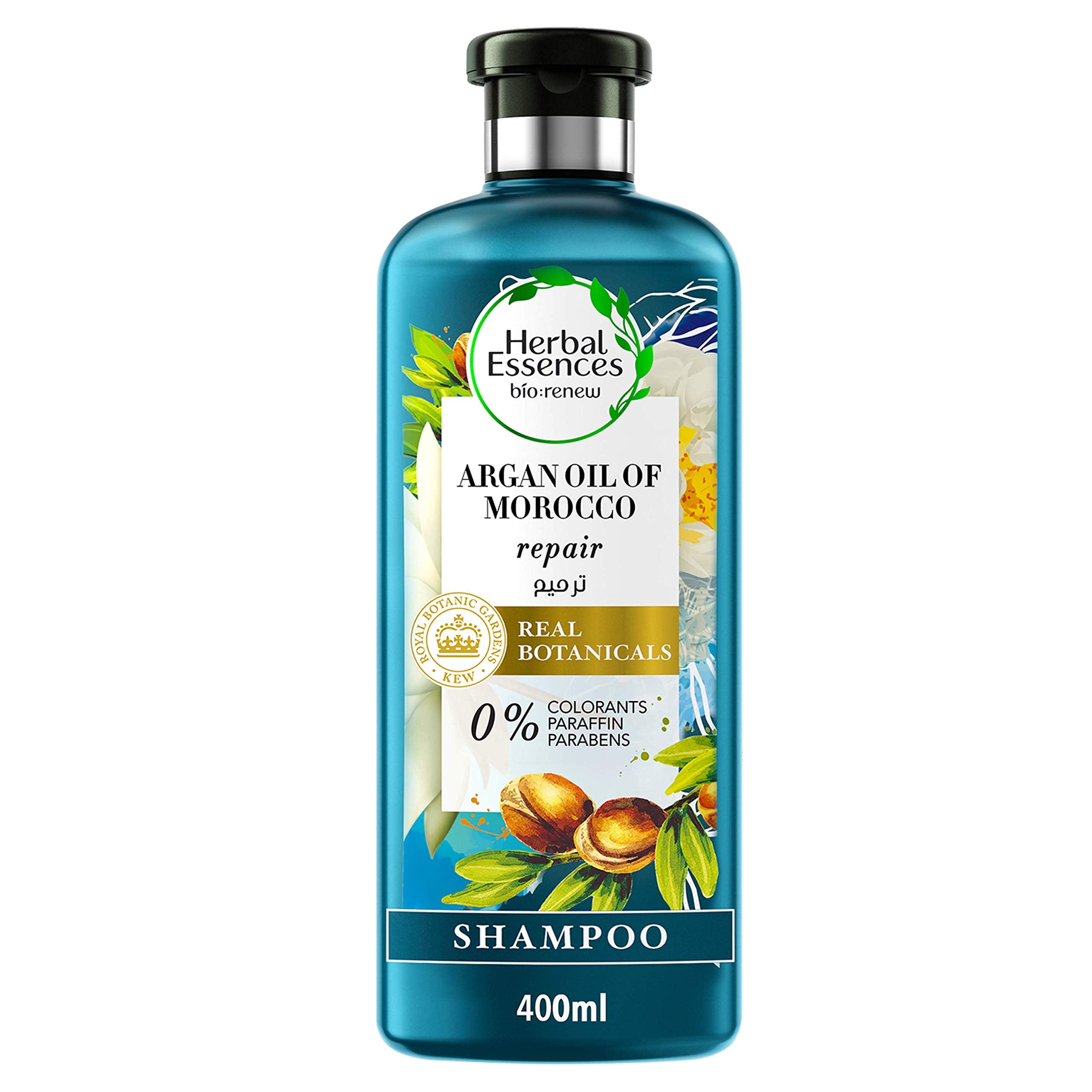 Clairol Herbal Essence Shampoo 400ml Smooth Repair Argan Oil Of Morocco