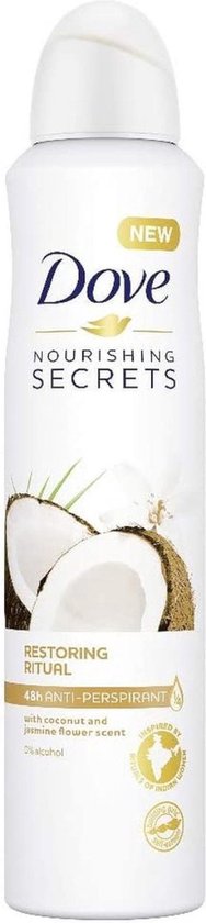 Dove Deodorant Spray 150ml Nourishing Secret Coconut & Jasmine