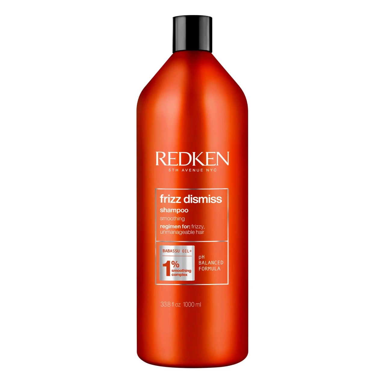 Redken Frizz Dismiss Shampoo 1000ml PH Balanced Formula