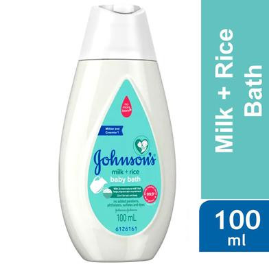 Johnson's Baby Bath 100ml Milk + Rice
