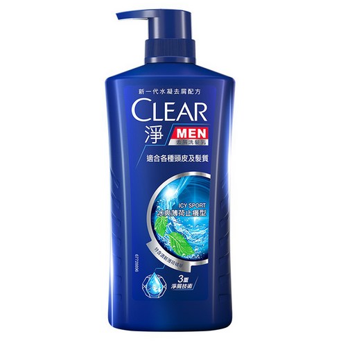 Clear Men Shampoo 1200g Icy Sport
