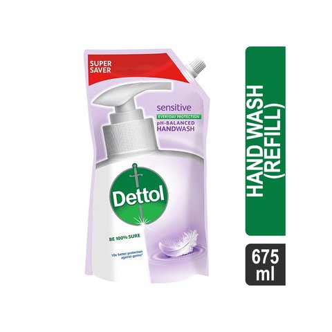 Dettol Handwash Refill 675ml Sensitive