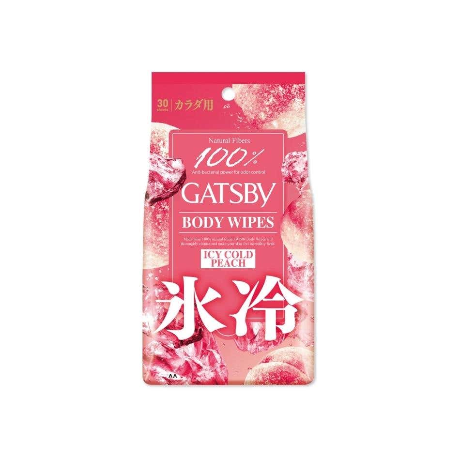 Gatsby Body Wipes 30s Icy Cold Peach