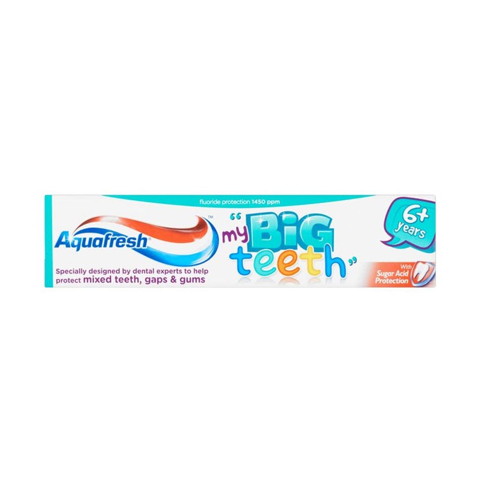 Aquafresh Toothpaste - Big Teeth (6+ Years)