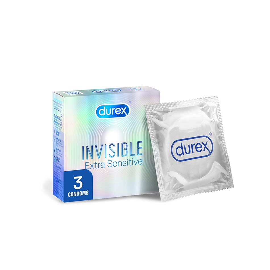 Durex Condom - Invisible Extra Sensitive 3 per pack