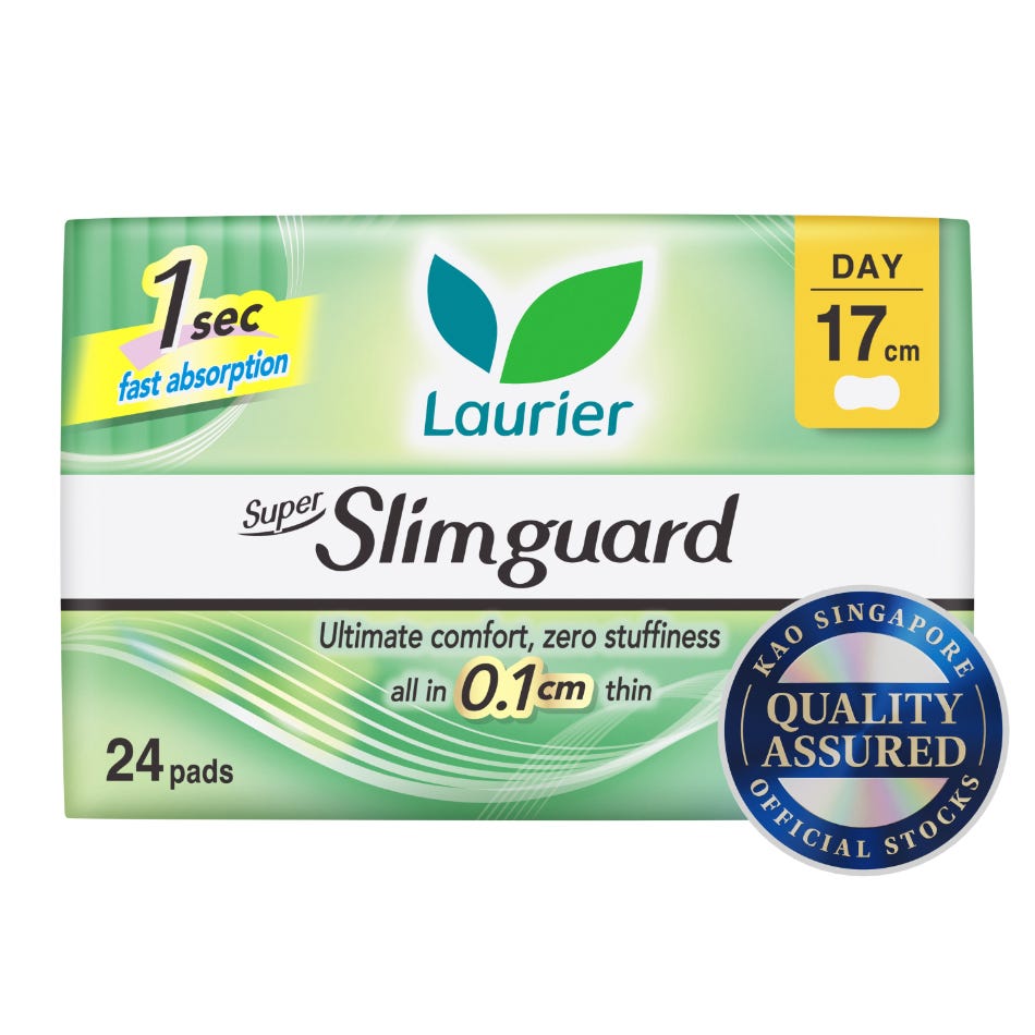 Laurier Super Slimguard Day Pads - Light (17cm) 24 per pack