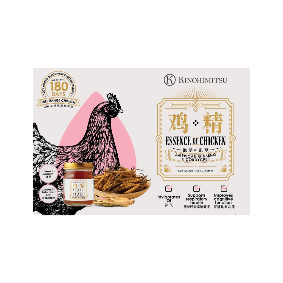 Kinohimitsu Essence of Chicken - American Ginseng & Cordyceps