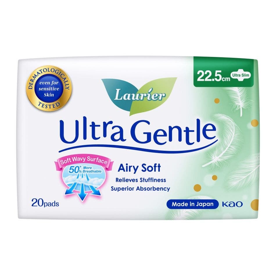 Laurier Ultra Gentle Winged Pad - 22.5cm 20 per pack