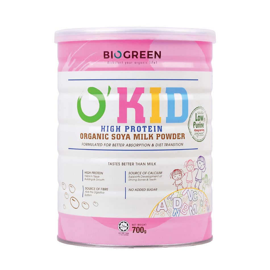 BIOGREEN OKid High Protein Organic Soya Milk Powder