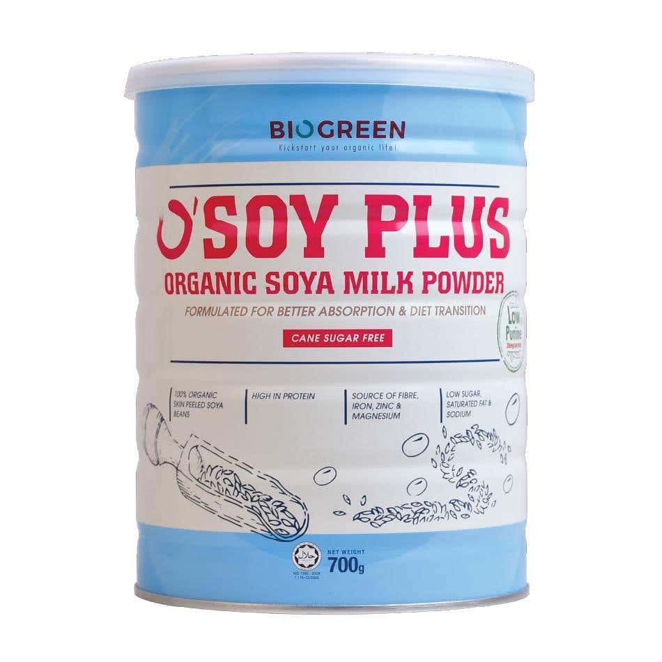 BIOGREEN OSoy Plus Organic Soya Milk (Cane SF)