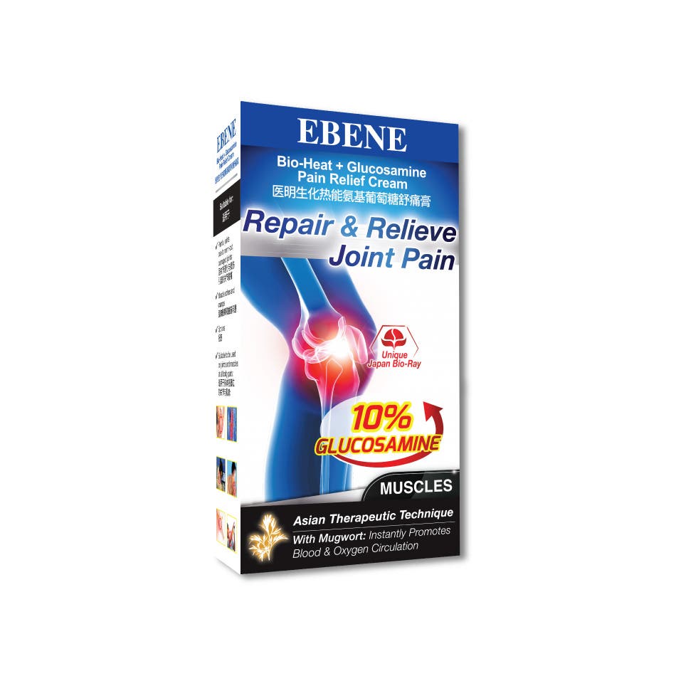 Ebene Bio Heat Glucosamine Pain Relief Cream