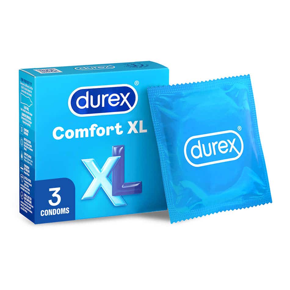 Durex Condom - Comfort (56mm) 3 per pack