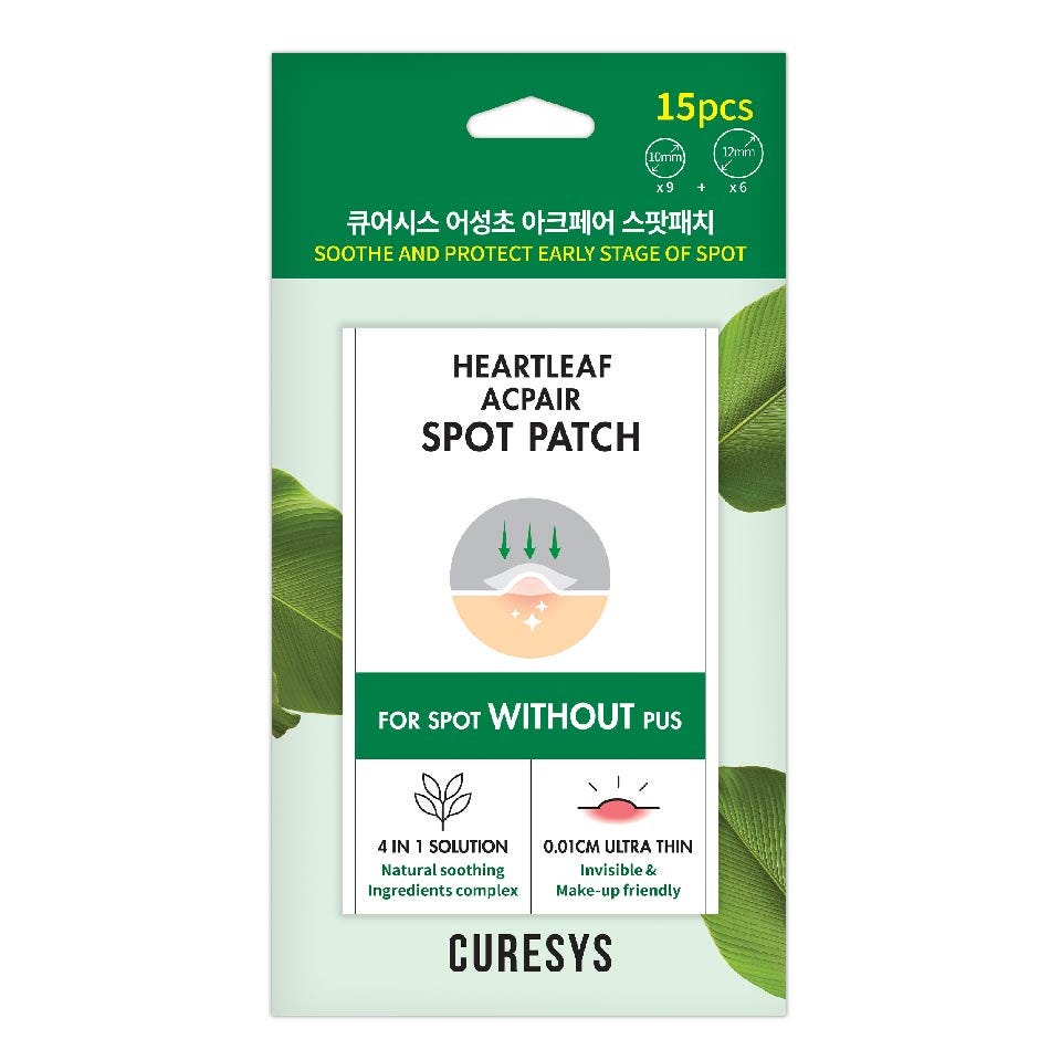 Curesys Heartleaf Acpair Spot Patch 15's