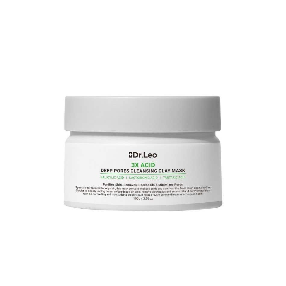 Dr.Leo 3X Acid Deep Pores Cleansing Clay Mask