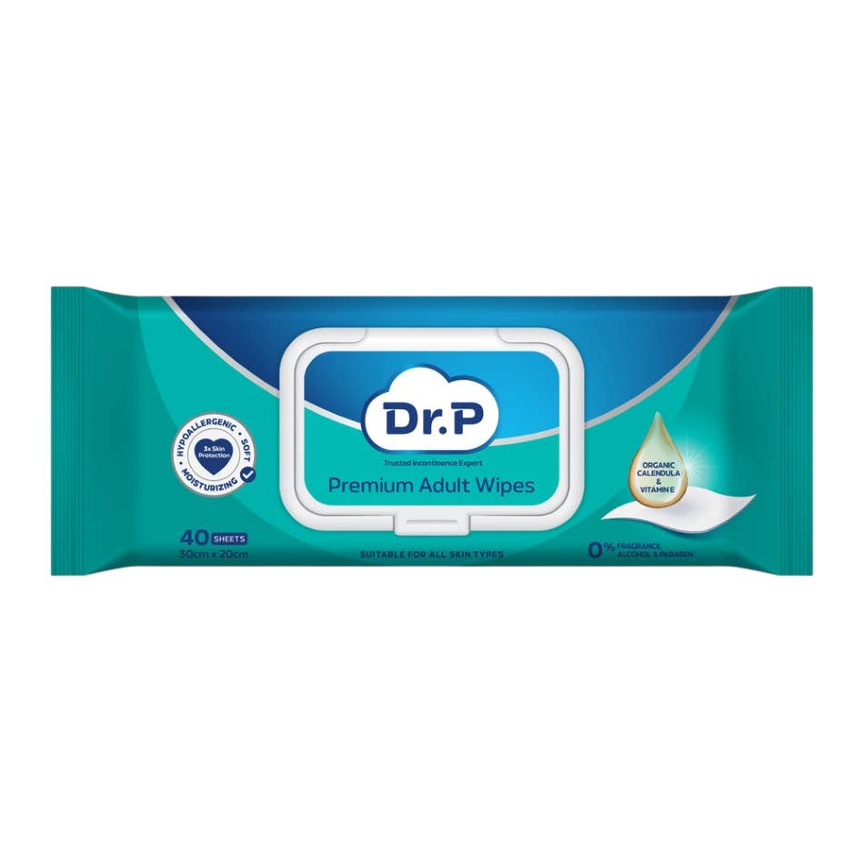 Dr P Premium Adult Wipes