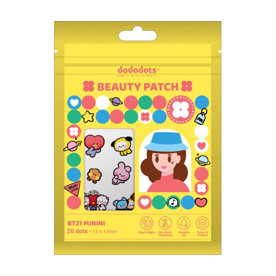 Dododots Beauty Patch BT21 Minini