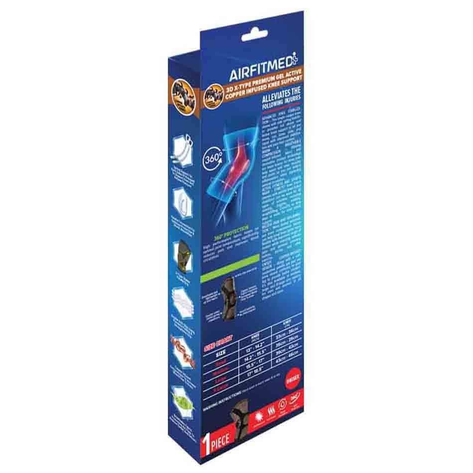 AirFit Medi Copper Knee Gel Support