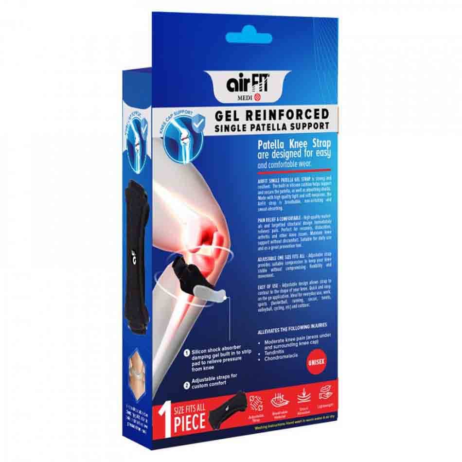 AirFit Medi Gel Reinforced Single Patella Support