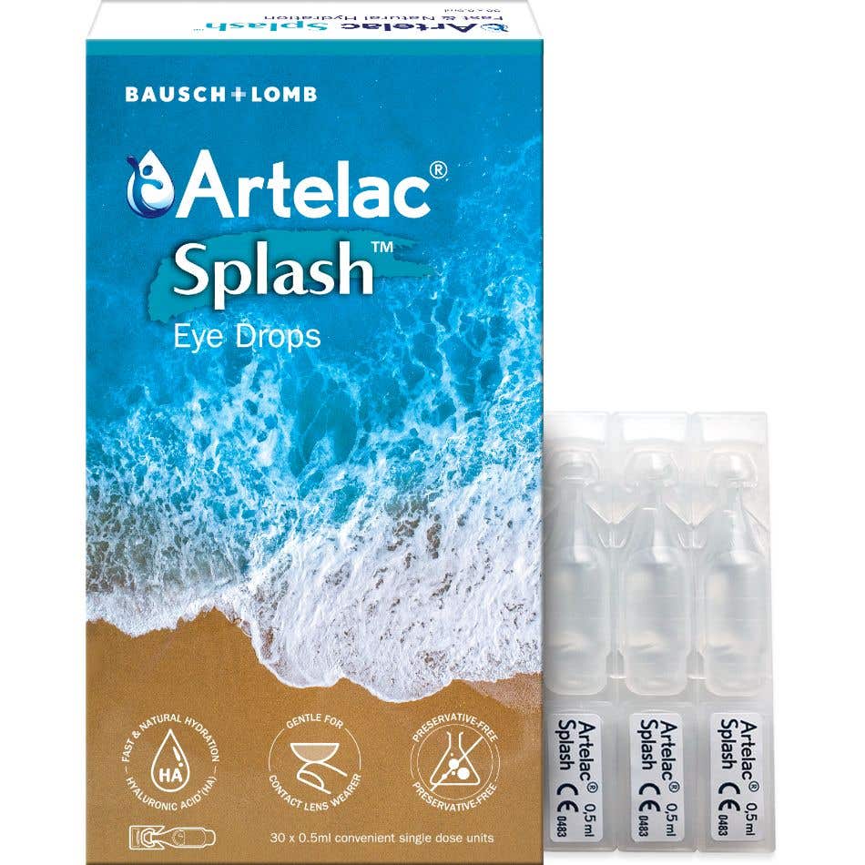 Bausch & Lomb Artelac Splash Eye Drops