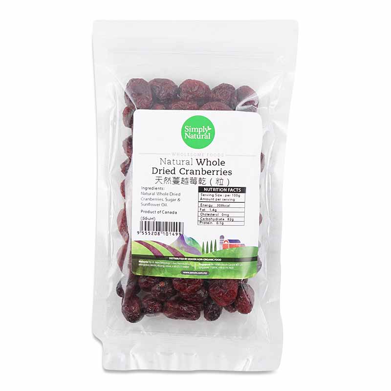 SIMPLY NATURAL Dried Cranberries