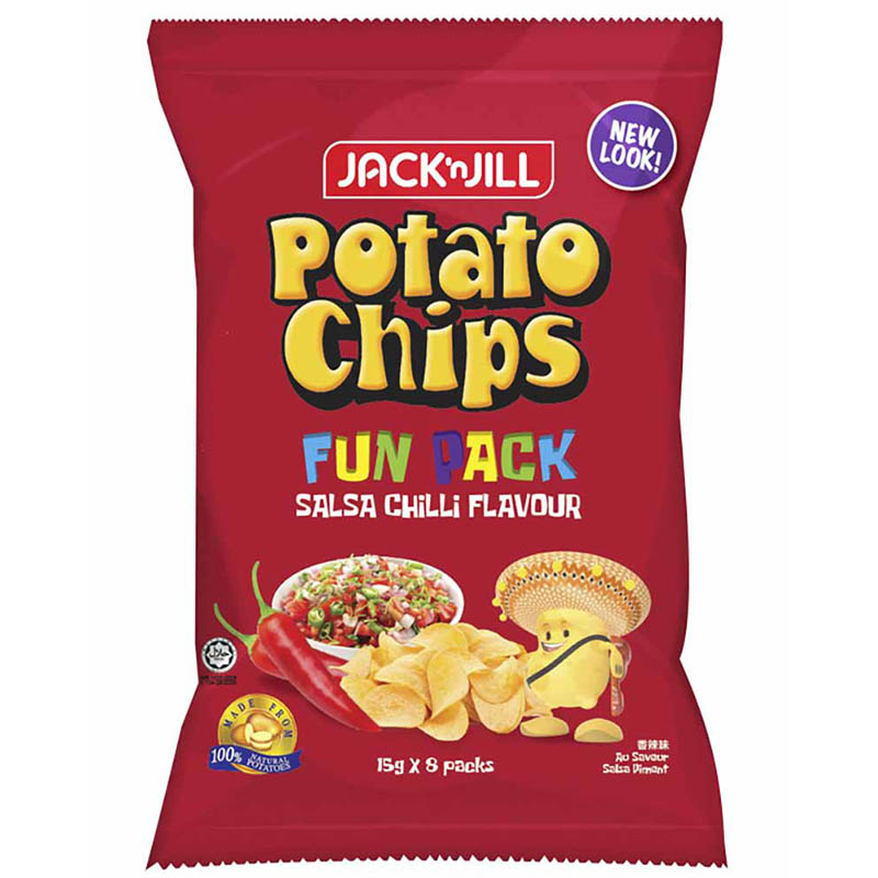 Jack 'n' Jill Salsa Fun Pack Potato Chips