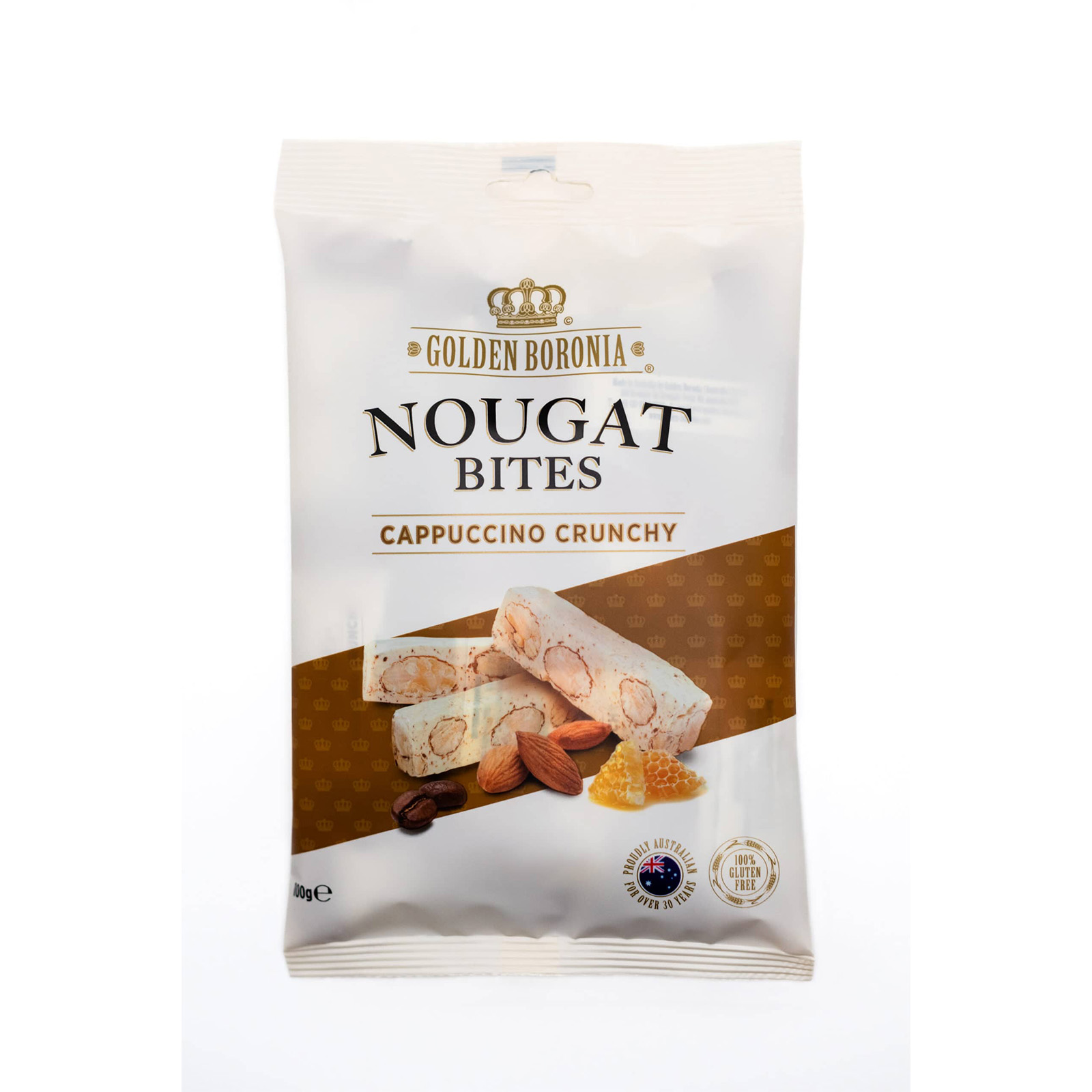 GOLDEN BORONIA Crunchy Cappuccino Nougat