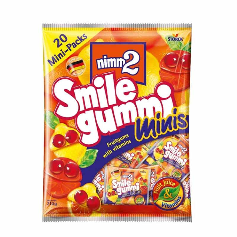 NIMM2 Smilegummi Minis Gummy Candy