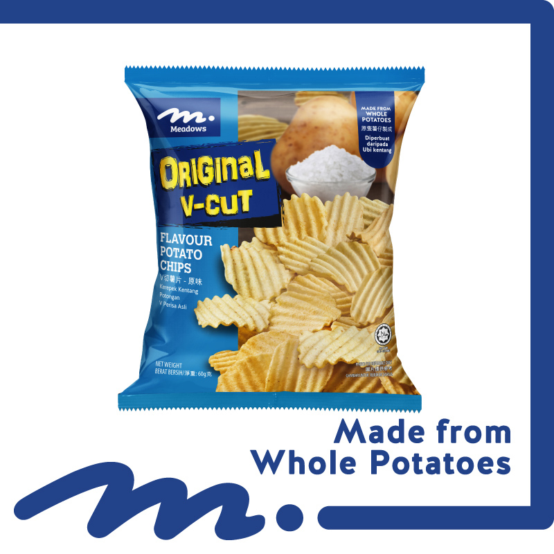 MEADOWS Original V-Cut Potato Chips