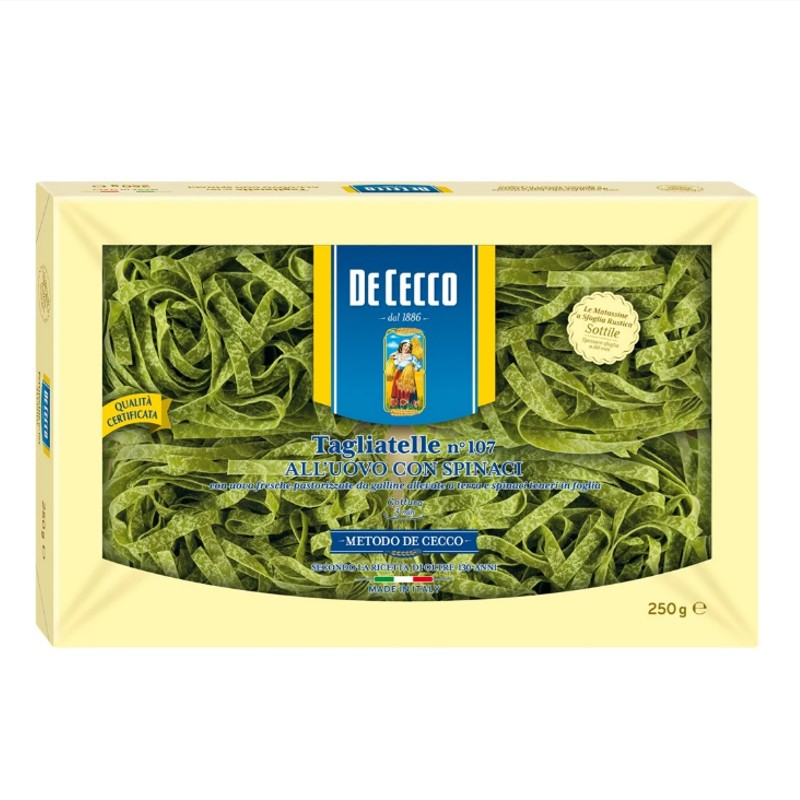 DECECCO De Cecco Spinach Tagliatella No. 107