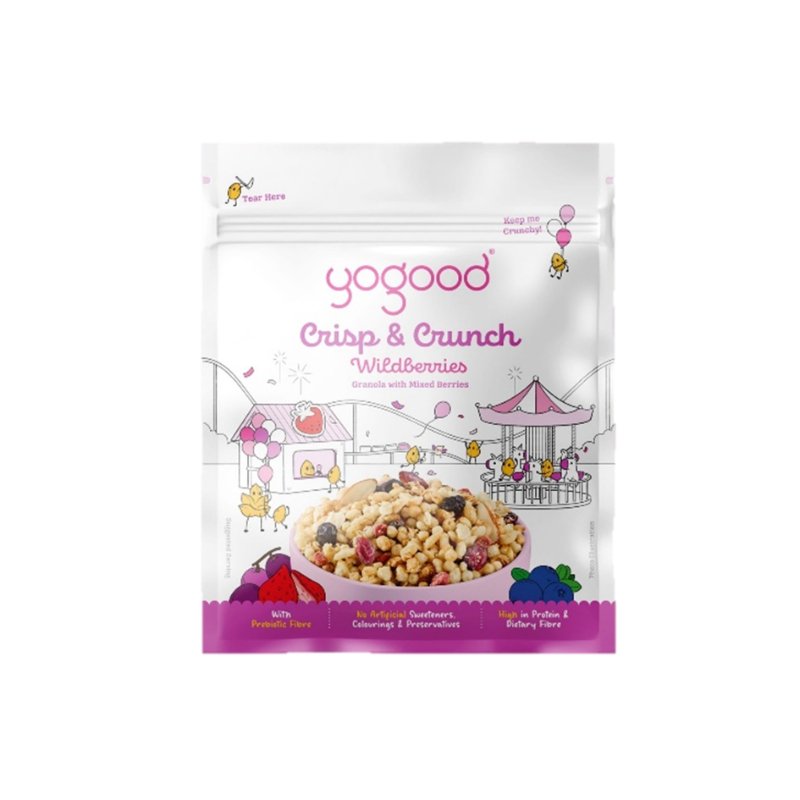 YOGOOD Crispy & Crunch Fruitt & Wildberrie Granola