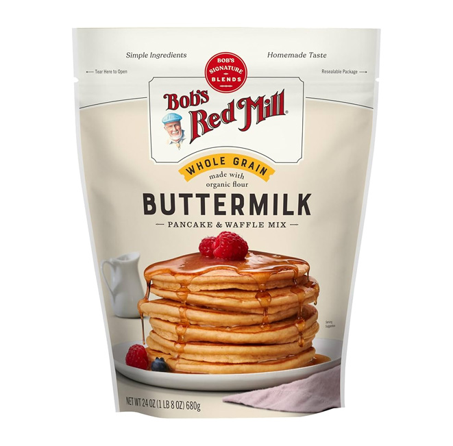 BOB'S RED MILL Whole Grain Buttermilk Pancake Mix 24oz