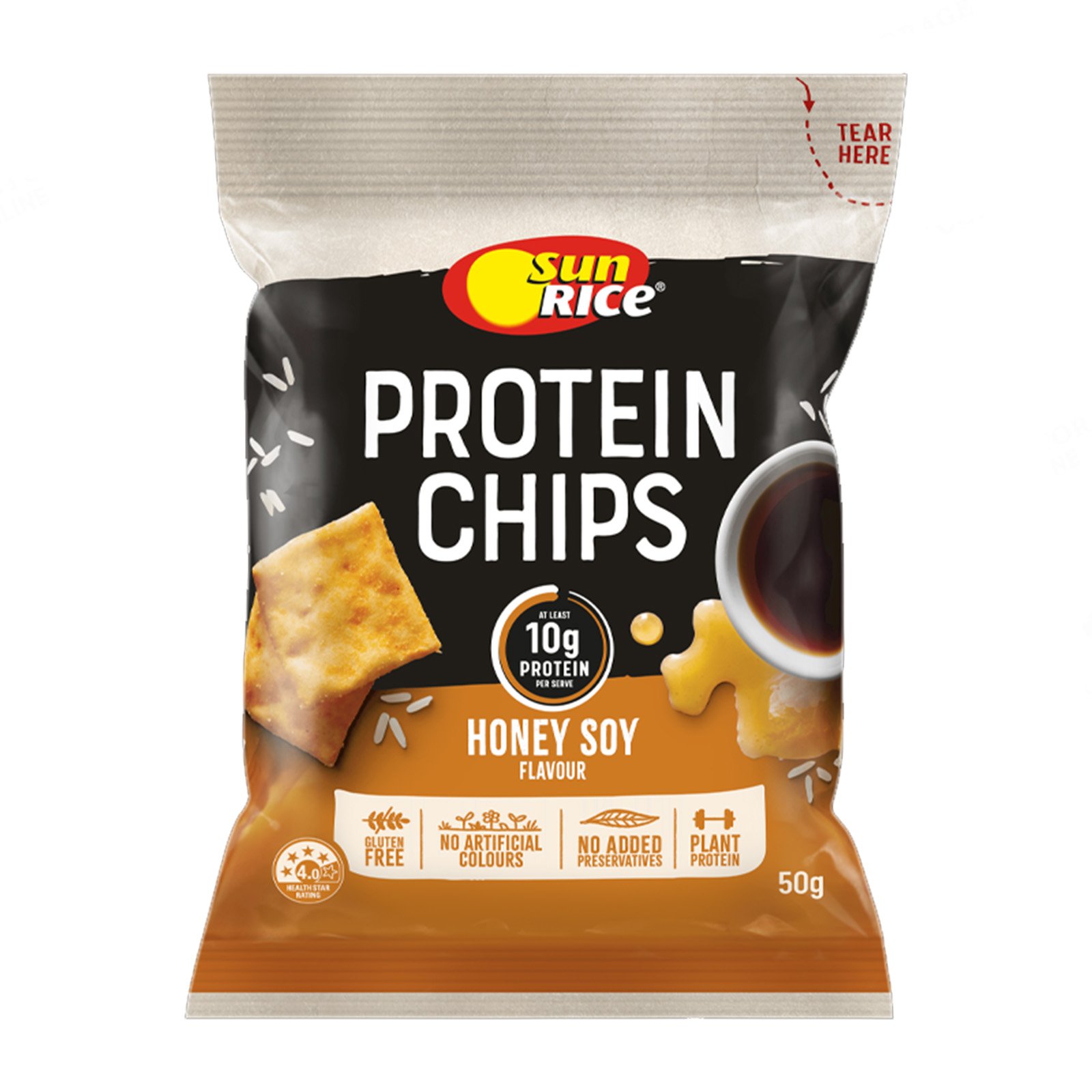 SUNRICE Honey Soy Protein Potato Chips
