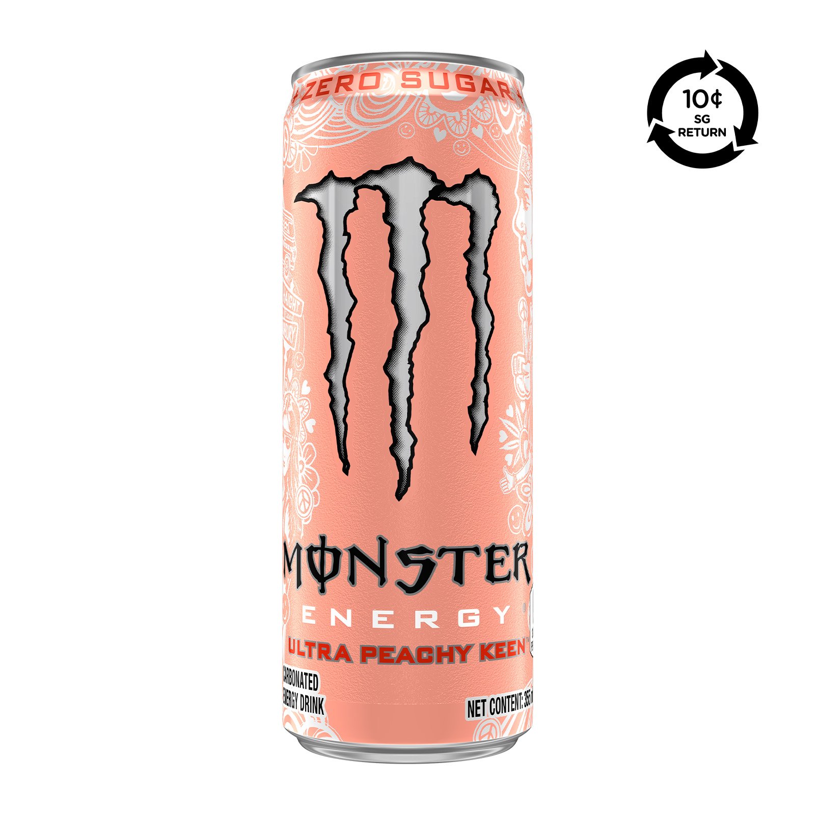 MONSTER Ultra Peachy Keen Energy Drink