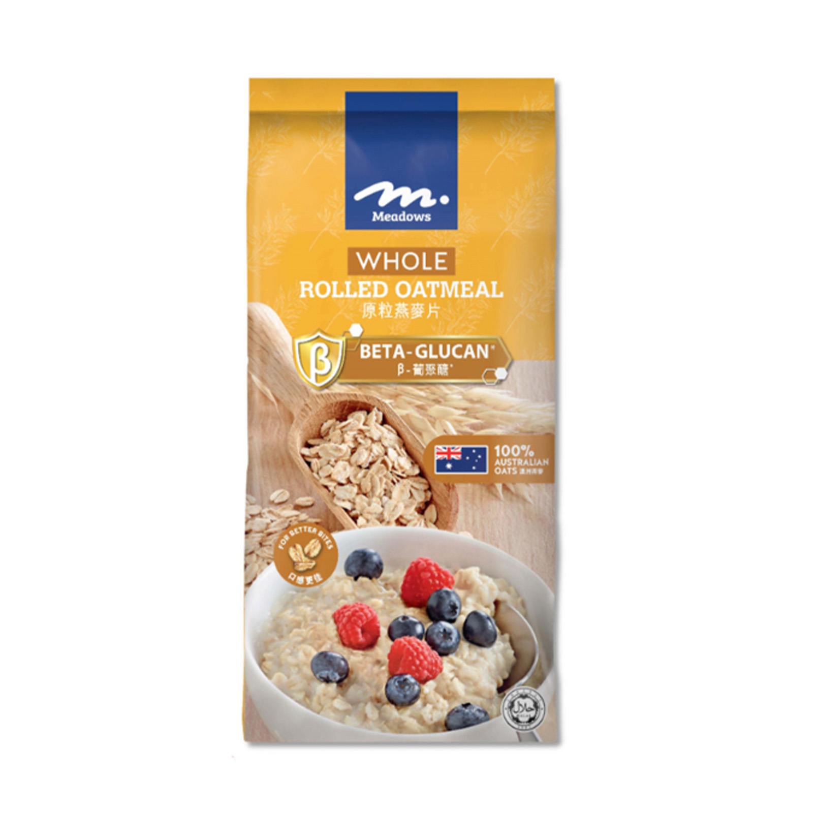 MEADOWS Whole Rolled Oatmeal