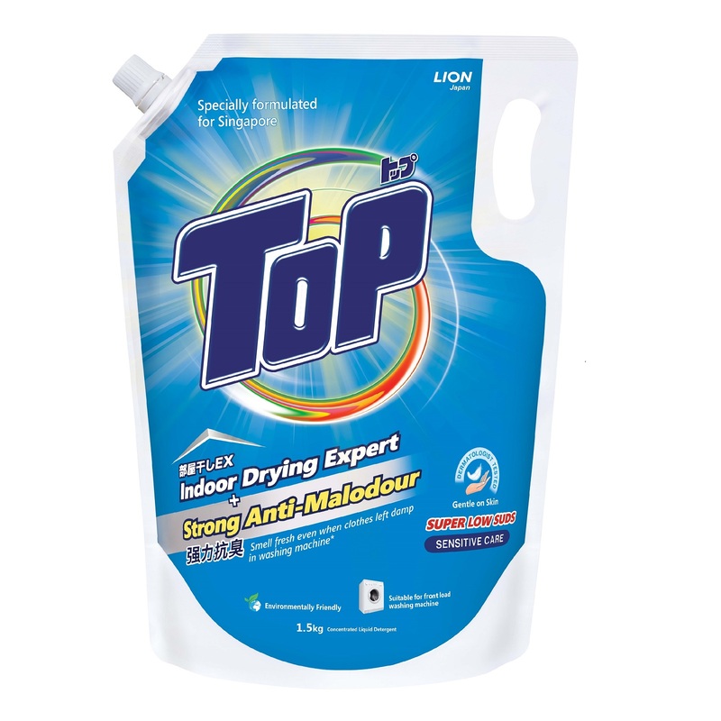 Top Super Low Suds Sensitive Care Liquid Laundry Detergent