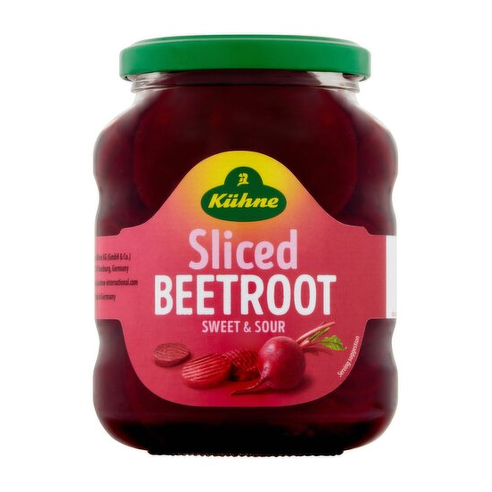 KUHNE Sweet & Sour Sliced Beetroot