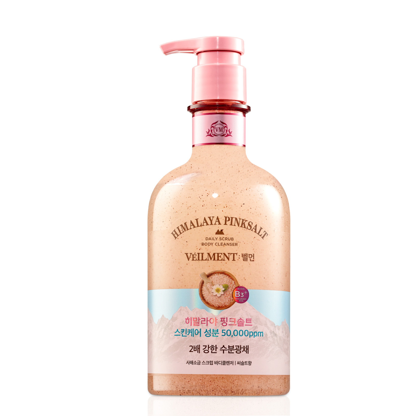 VEILMENT Himalayan Pink Salt Scrub Body Wash