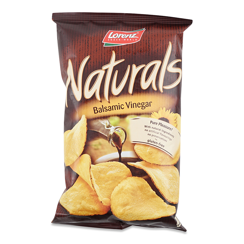 LORENZ Natural Balsamic Vinegar Potato Chips