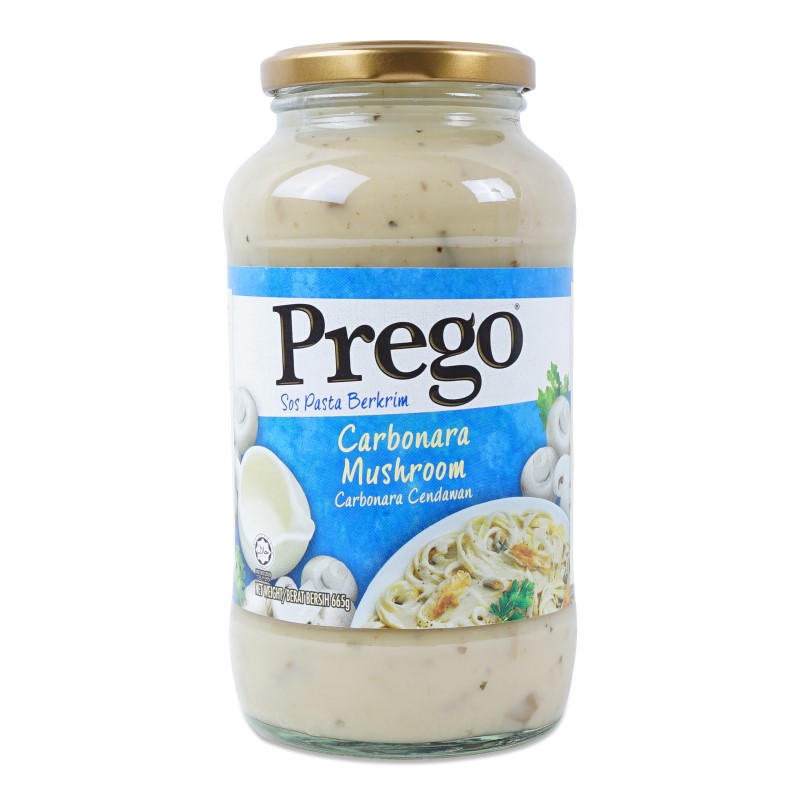 Prego Carbonara Mushroom Pasta Sauce