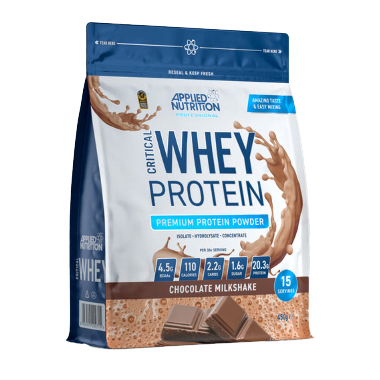 APPLIED NUTRITION Critical Whey Chocolate Protein Powder
