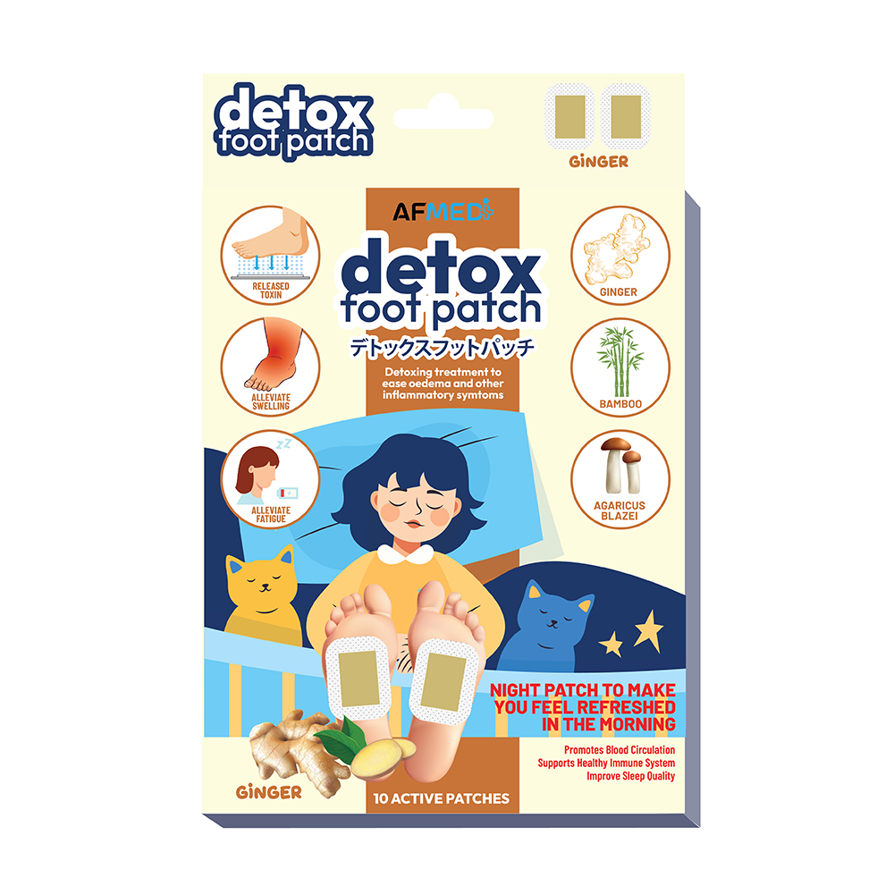 Airfitmedi Ginger Detox Foot Patches 10s