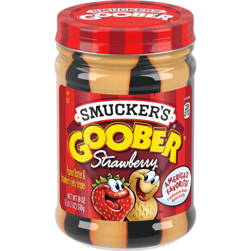 SMUCKER'S Goober Strawberry Peanut Butter & Jam Jar