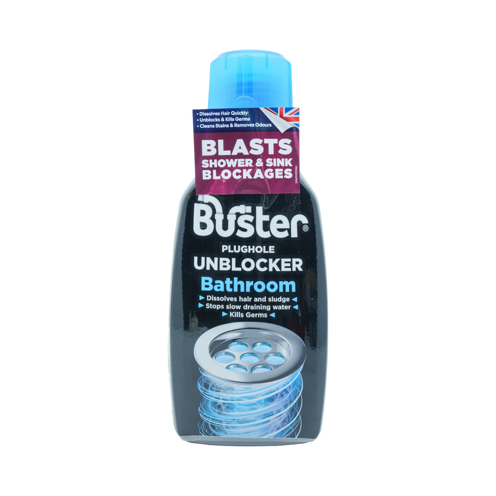 BUSTER Bathroom Plughole Unblocker