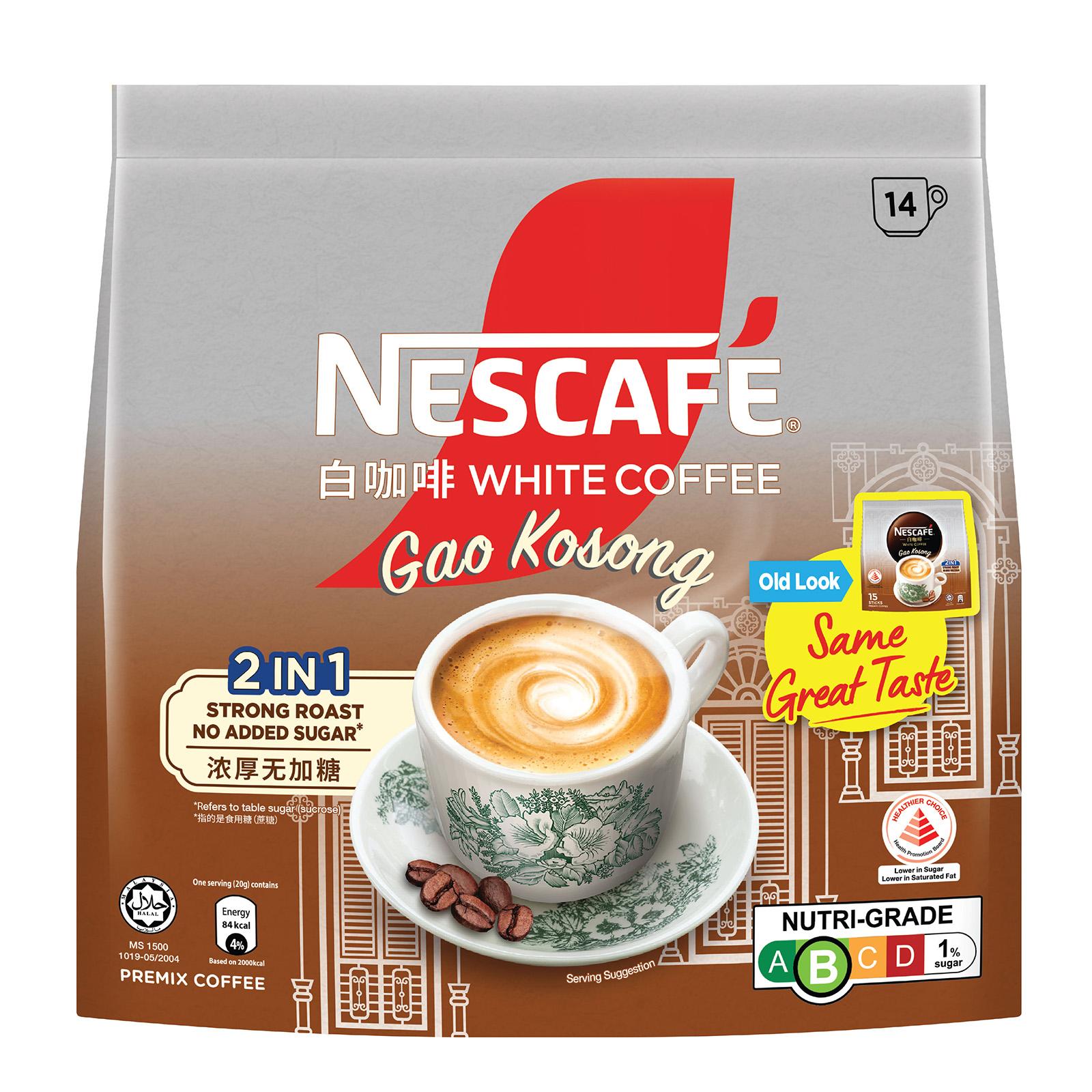 Nescafe Gao Kosong 2-in-1 White Coffee