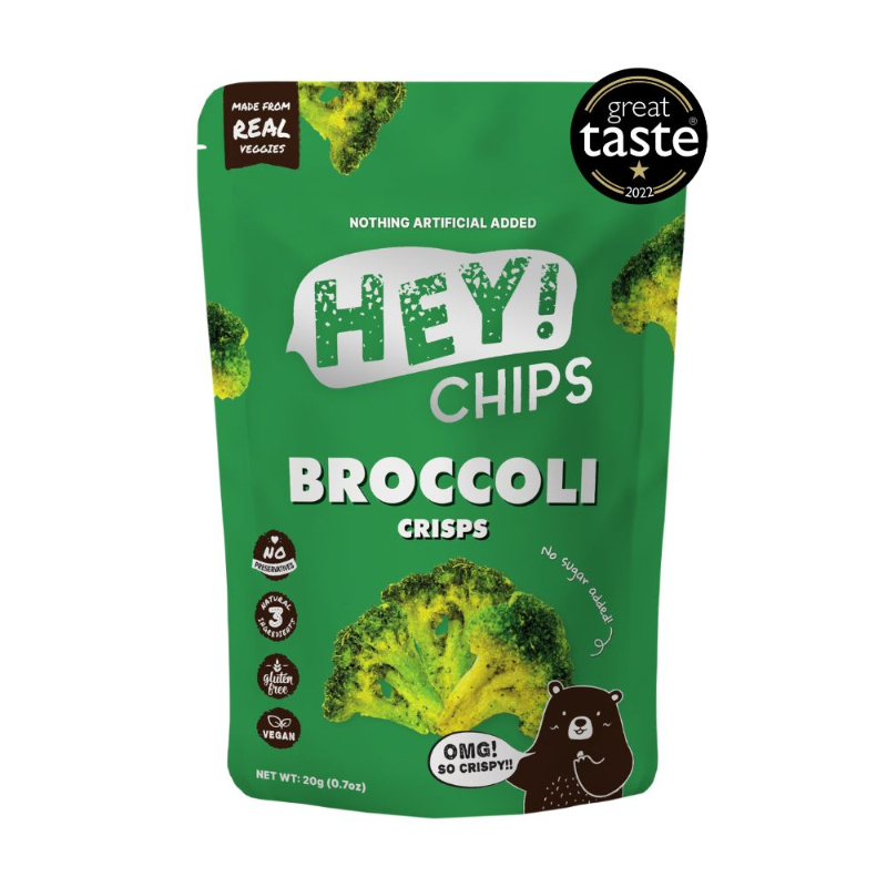 HEY! CHIPS Broccoli Chips