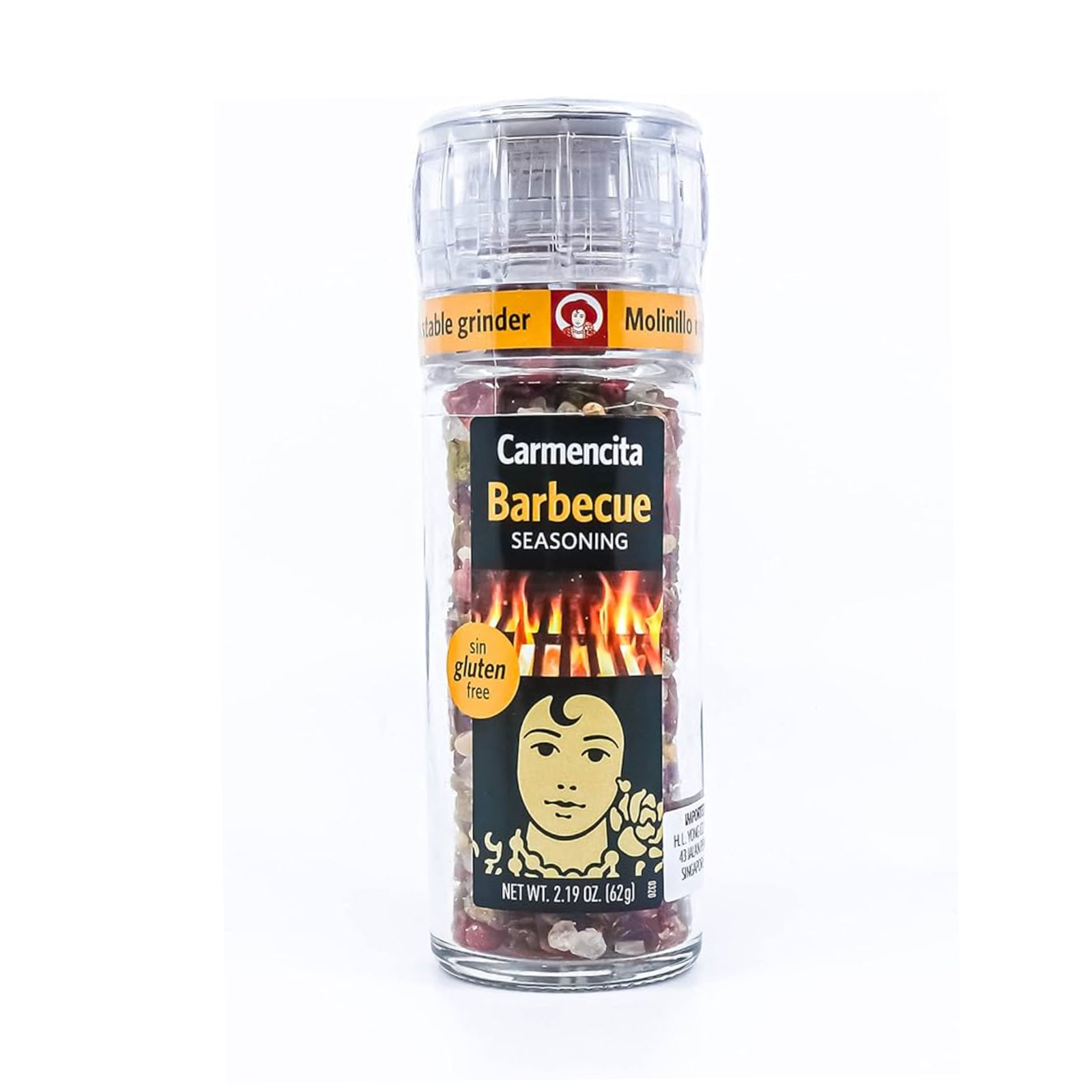 CARMENCITA Barbecue Salt Grinder