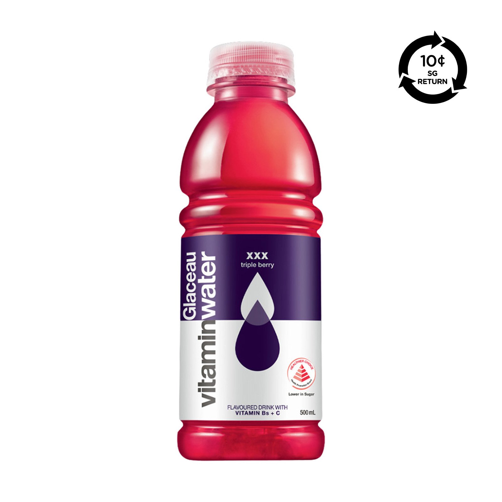 GLACEAU [Bcrs] GLACEAU Vitamin Water Xxx-Triple Berry Water